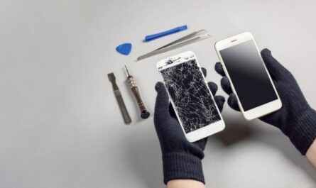 reparar una pantalla de móvil rota